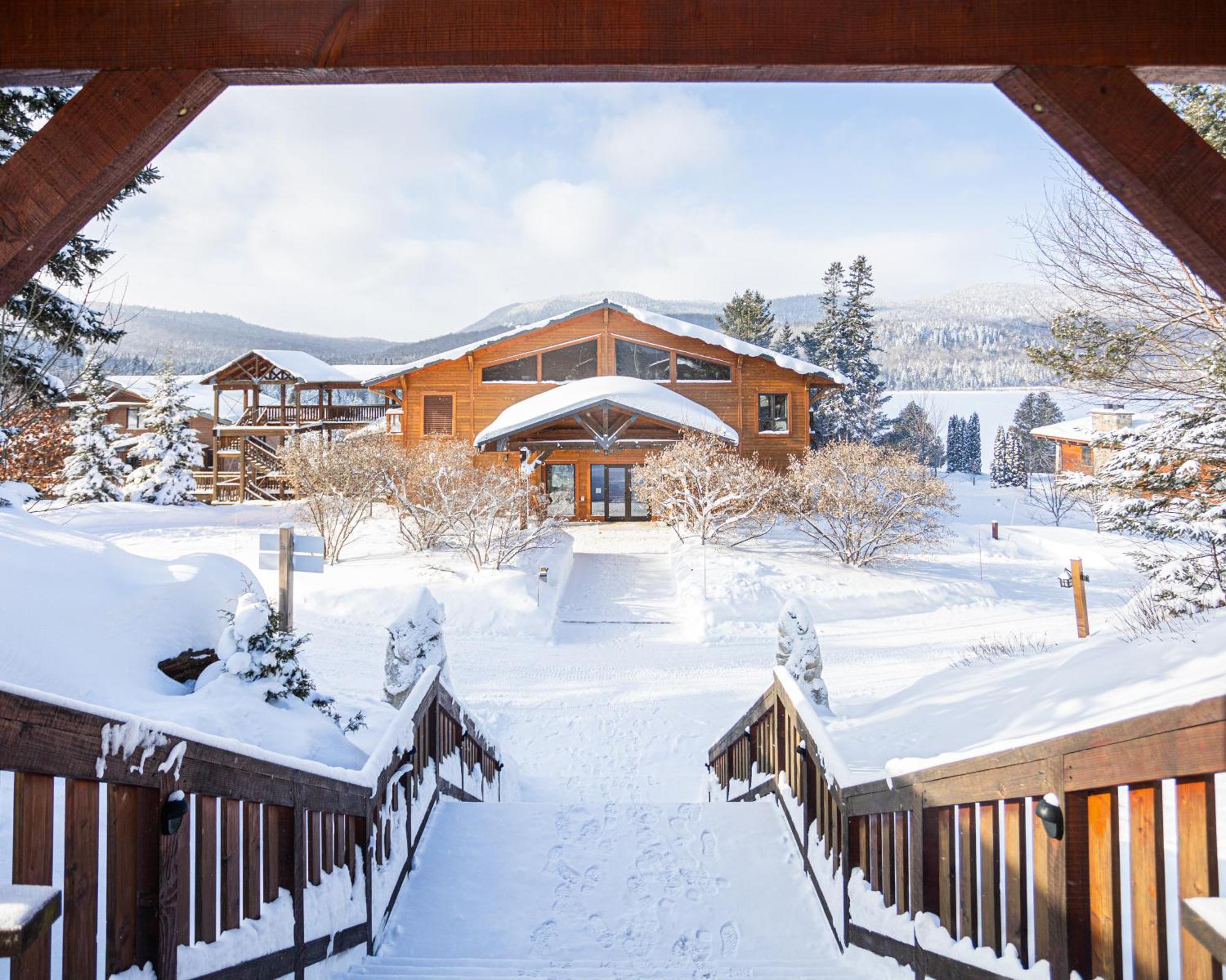 Le Grand R Otel Saint-Donat-de-Montcalm Dış mekan fotoğraf