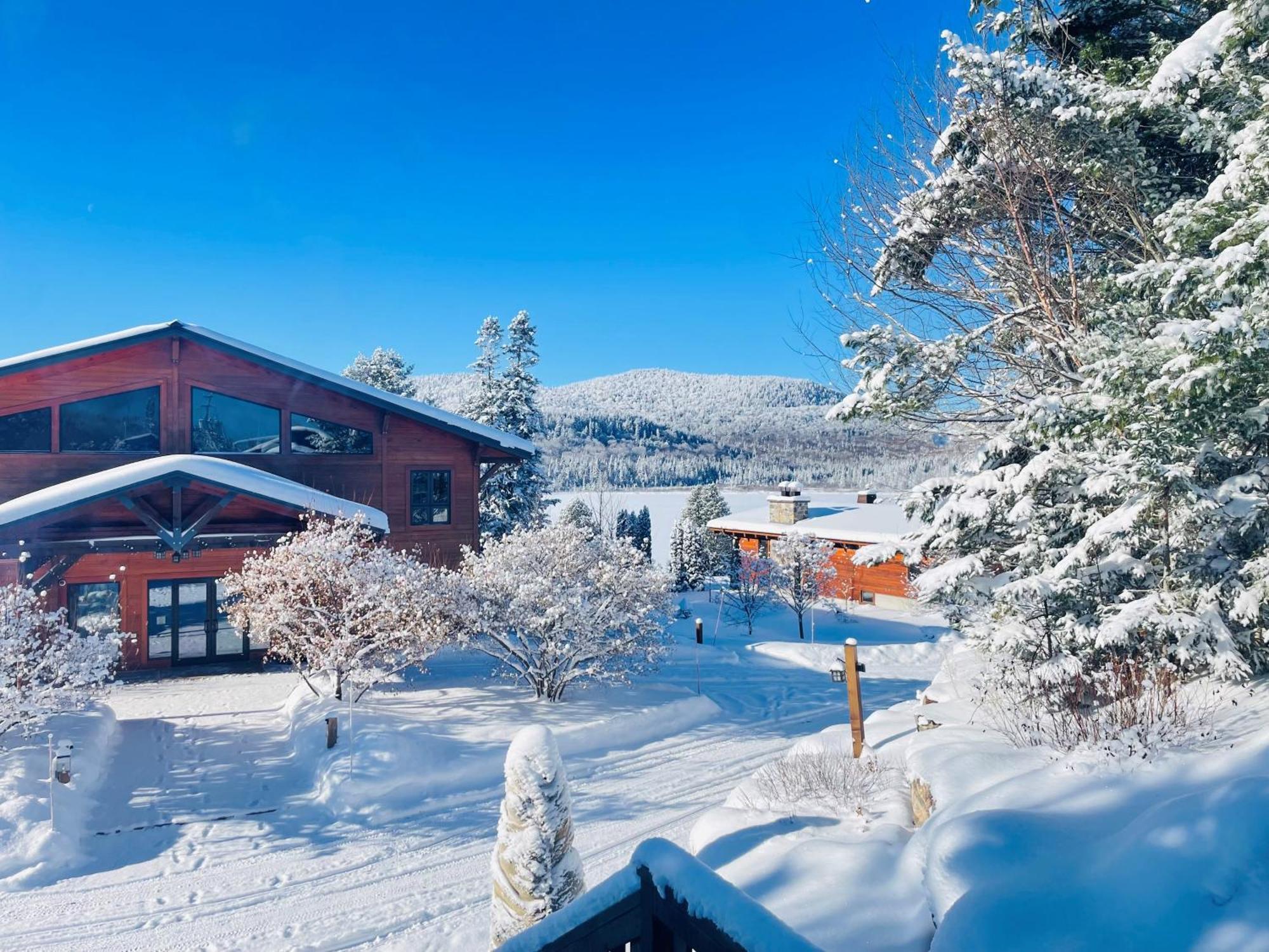 Le Grand R Otel Saint-Donat-de-Montcalm Dış mekan fotoğraf